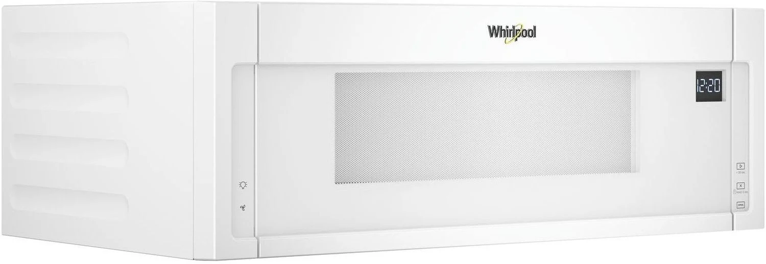 Whirlpool White Over-the-Range Microwave and Hood Combination (1.1 Cu. Ft.) - YWML55011HW - Image 2