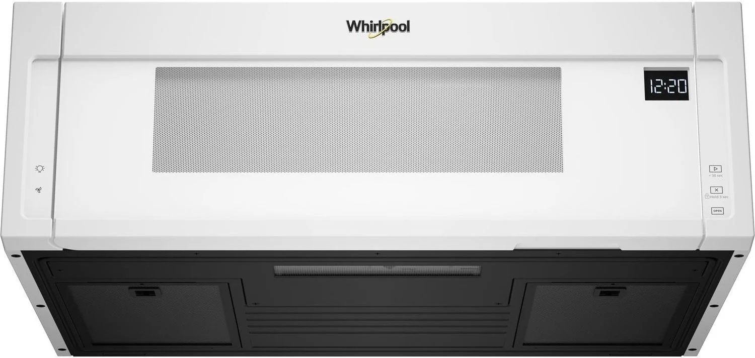 Whirlpool White Over-the-Range Microwave and Hood Combination (1.1 Cu. Ft.) - YWML55011HW - Image 4