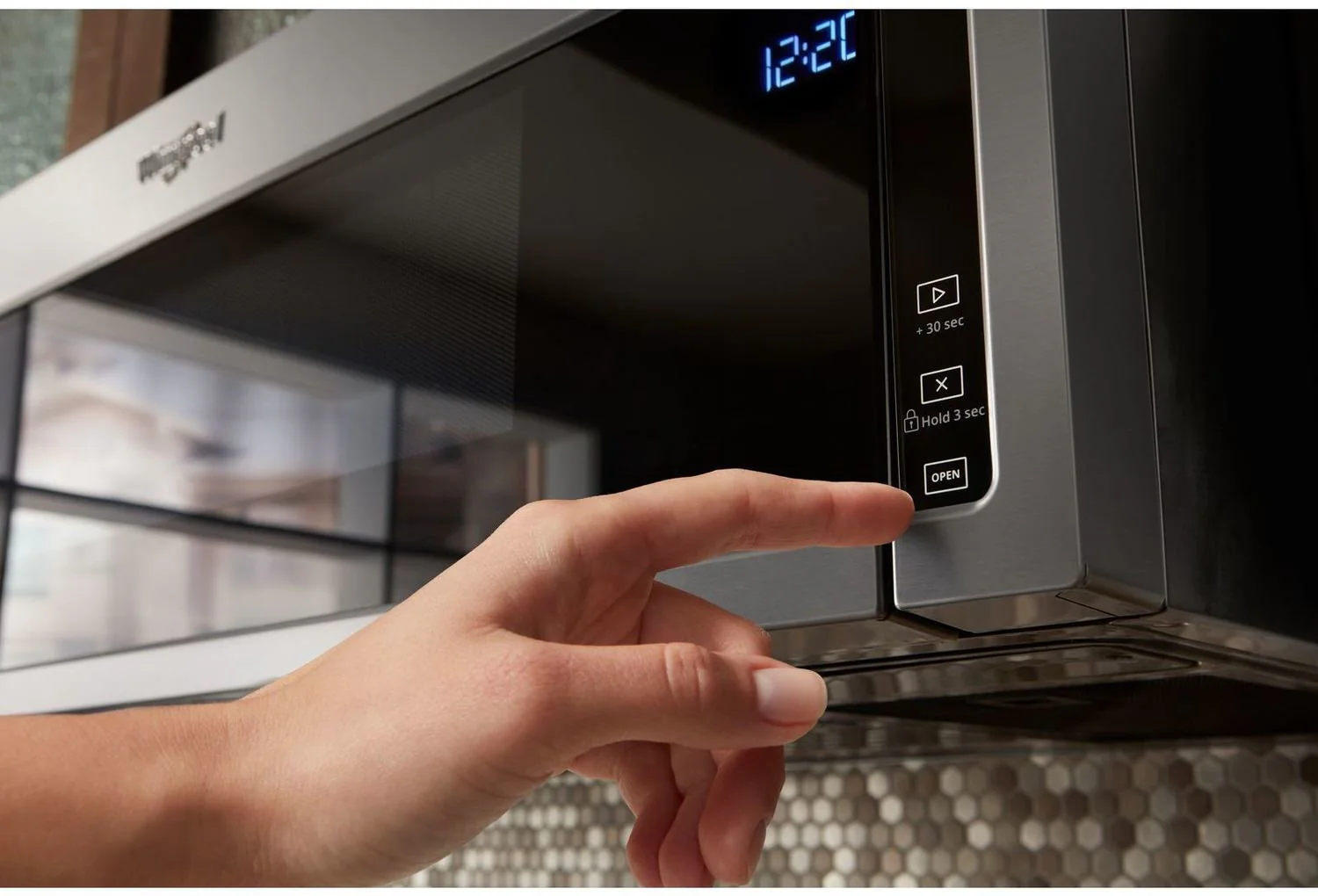 Whirlpool White Over-the-Range Microwave and Hood Combination (1.1 Cu. Ft.) - YWML75011HW - Image 5