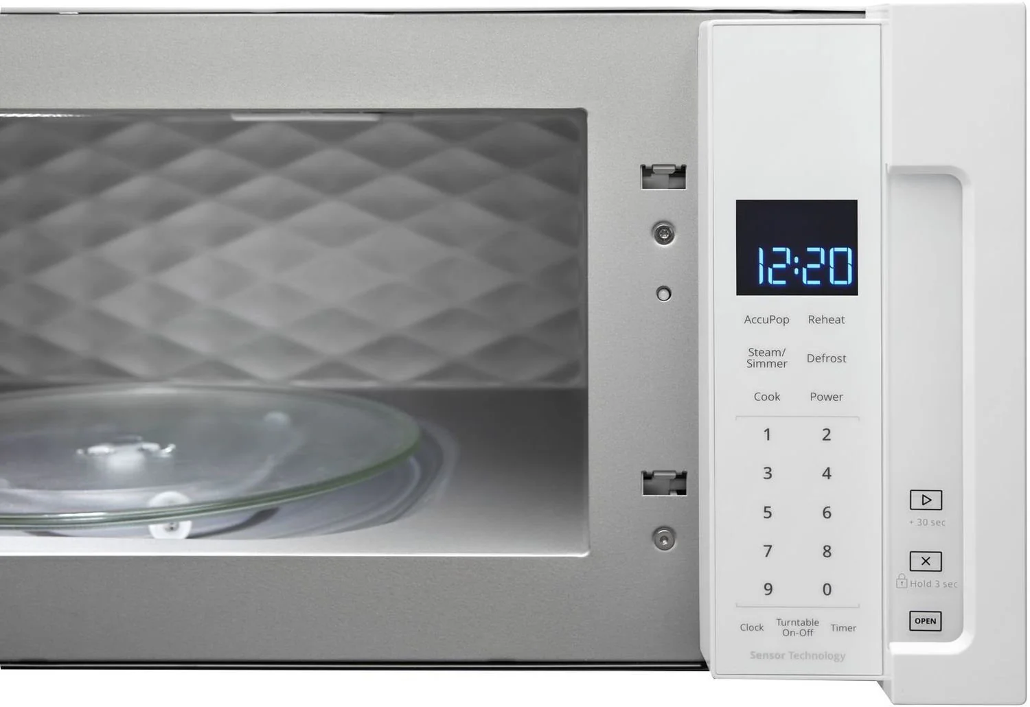 Whirlpool White Over-the-Range Microwave and Hood Combination (1.1 Cu. Ft.) - YWML75011HW - Image 7