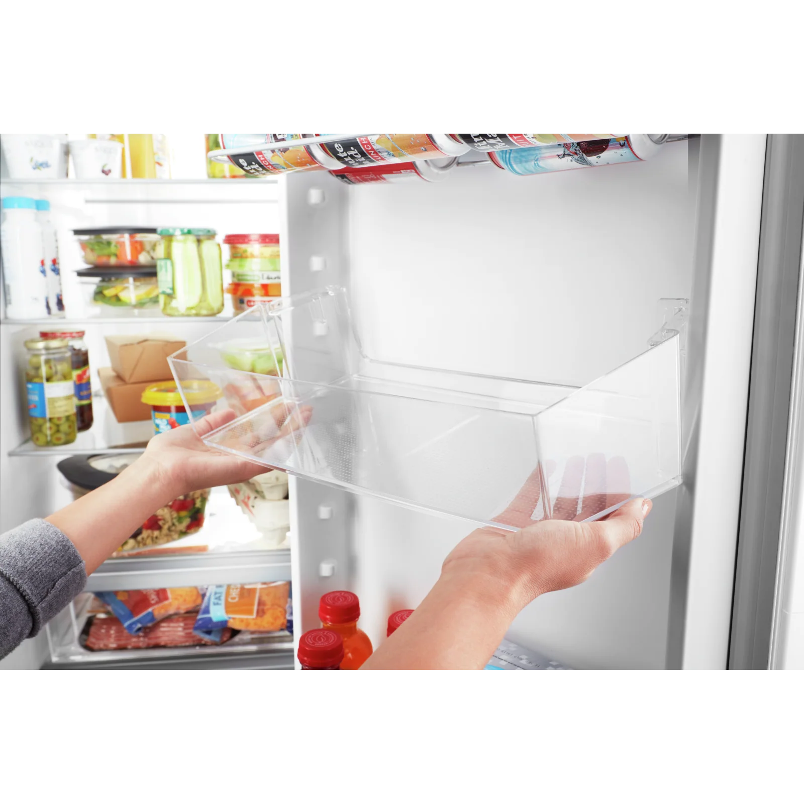 Whirlpool 32.75" 21 Cu. Ft. White Side-by-Side Refrigerator - WRS321SDHW - Image 7