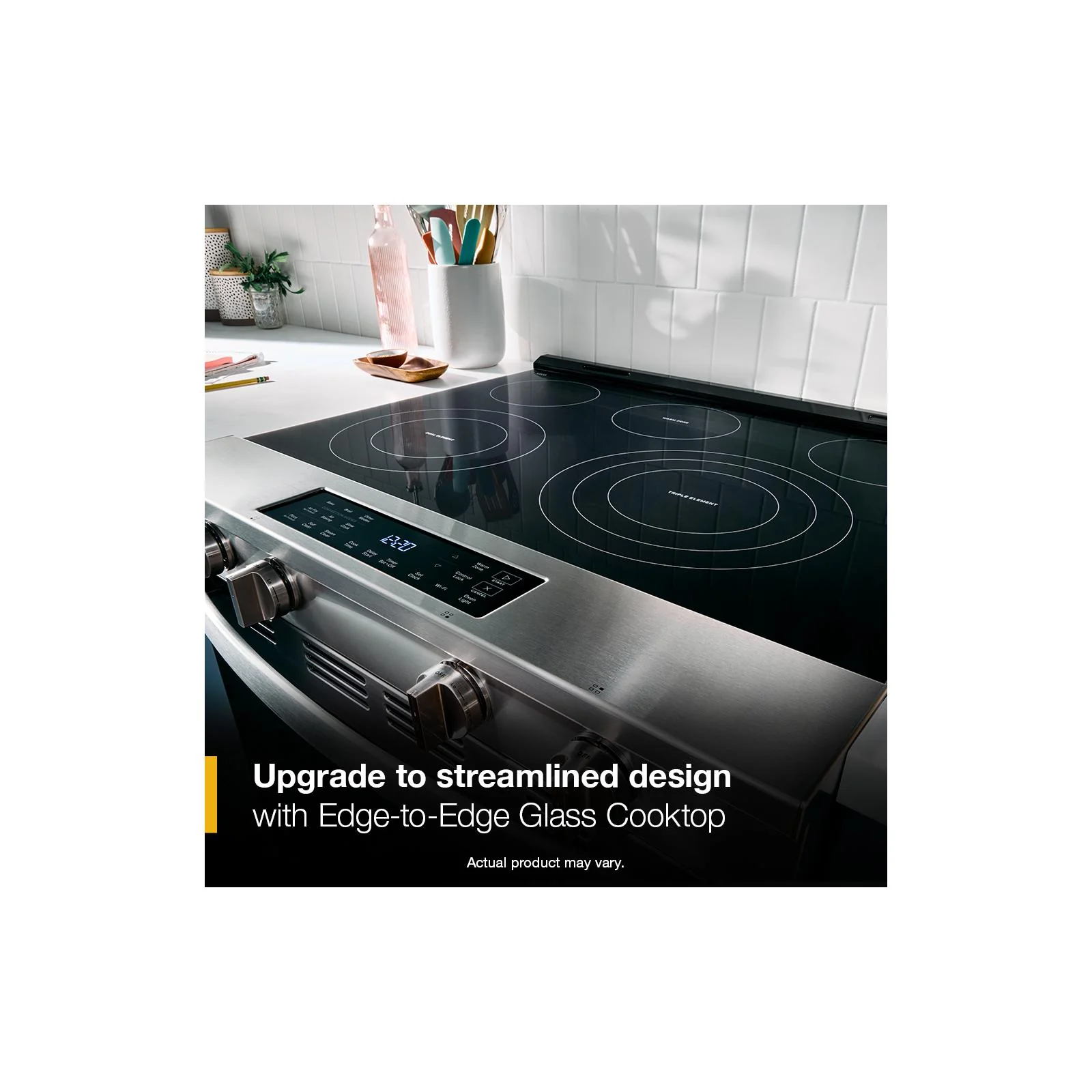 Whirlpool White Slide-In Smart Electric Convection Range (5.3 Cu. Ft.) - YWSES4530TW - Image 13