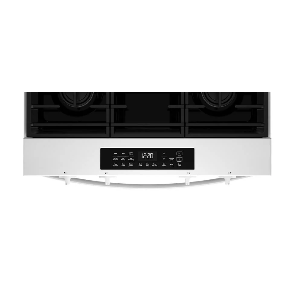 Whirlpool White Slide-In Smart Gas Convection Range (5.0 Cu. Ft.) - WSGS4530TW - Image 7
