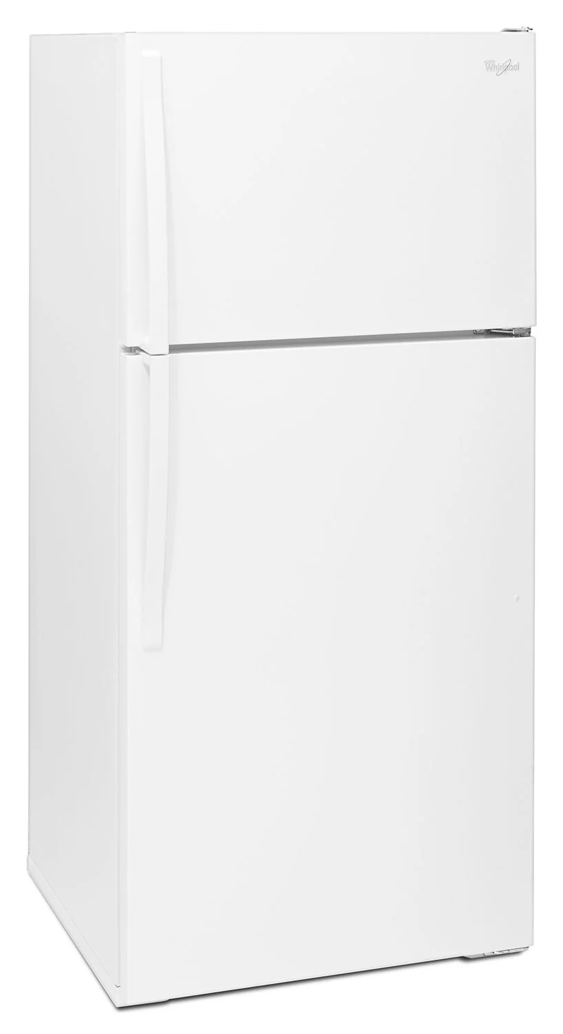 Whirlpool 28" 14.3 Cu. Ft. White Top-Freezer Refrigerator - WRT314TFDW - Image 2