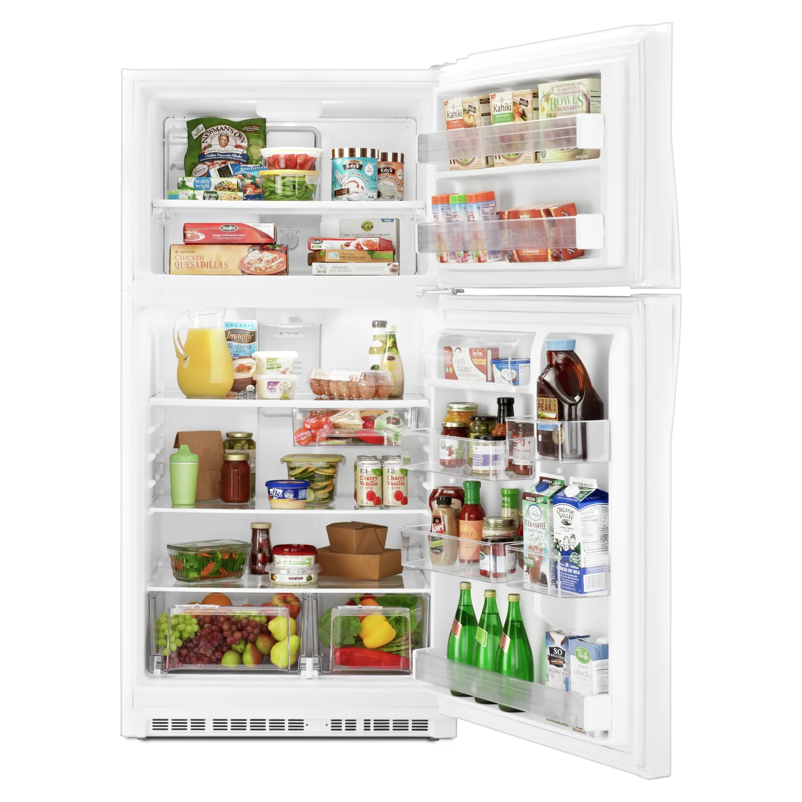 Whirlpool 33" 21.3 Cu. Ft. White Top-Freezer Refrigerator - WRT541SZDW - Image 9