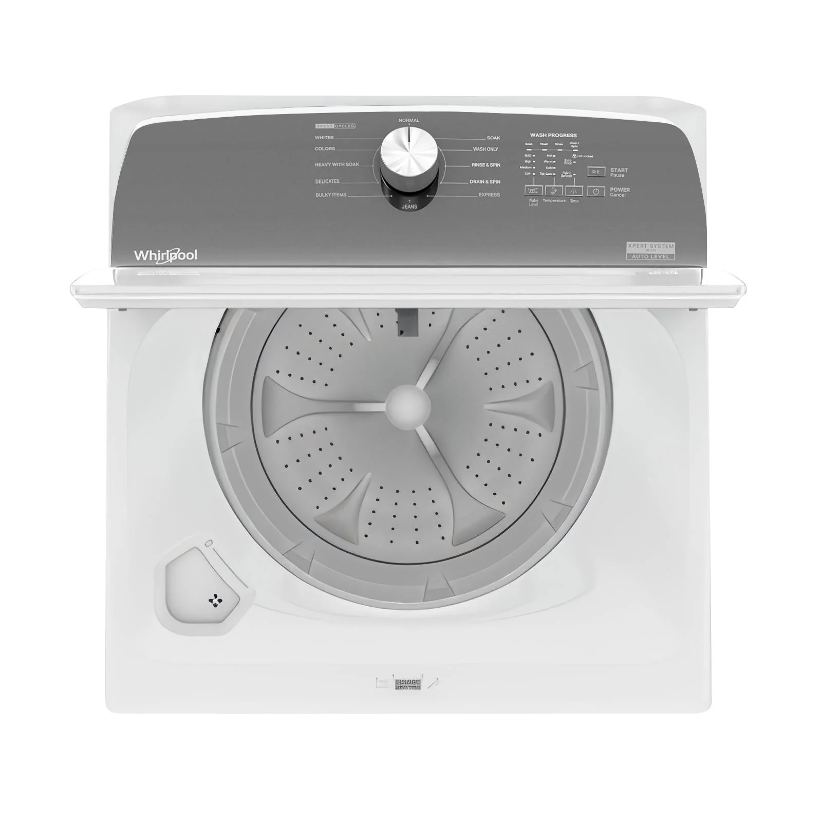 Whirlpool White Top Load Washer (4.5 Cu. Ft. IEC) - WTW4000SW - Image 2