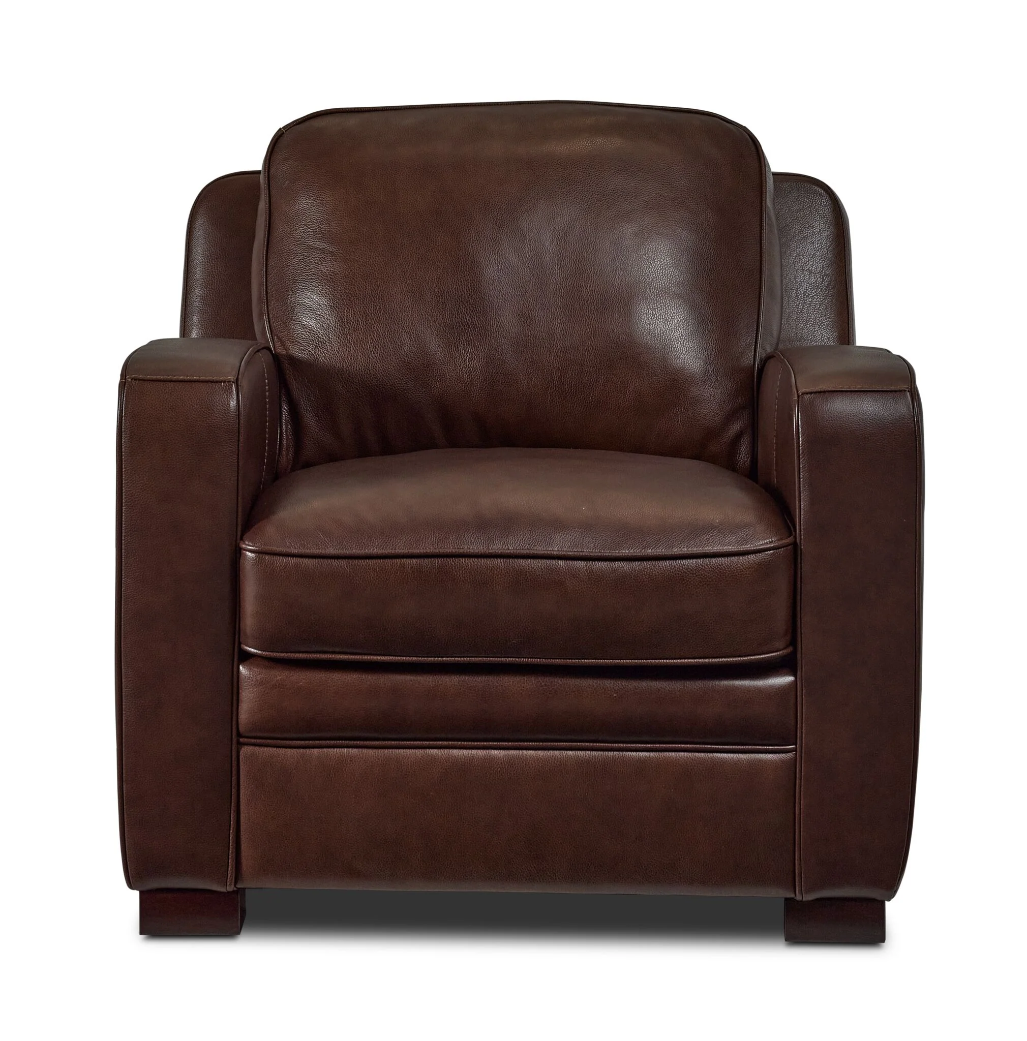Wilmington Leather Chair - Dark Brown - Image 2