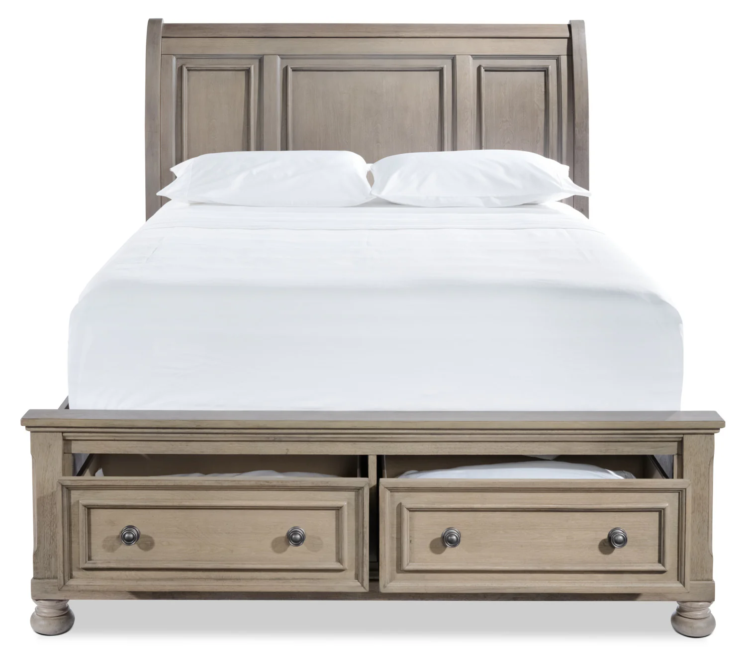 Windchester 3-Piece King Storage Bed - Grey - Image 6