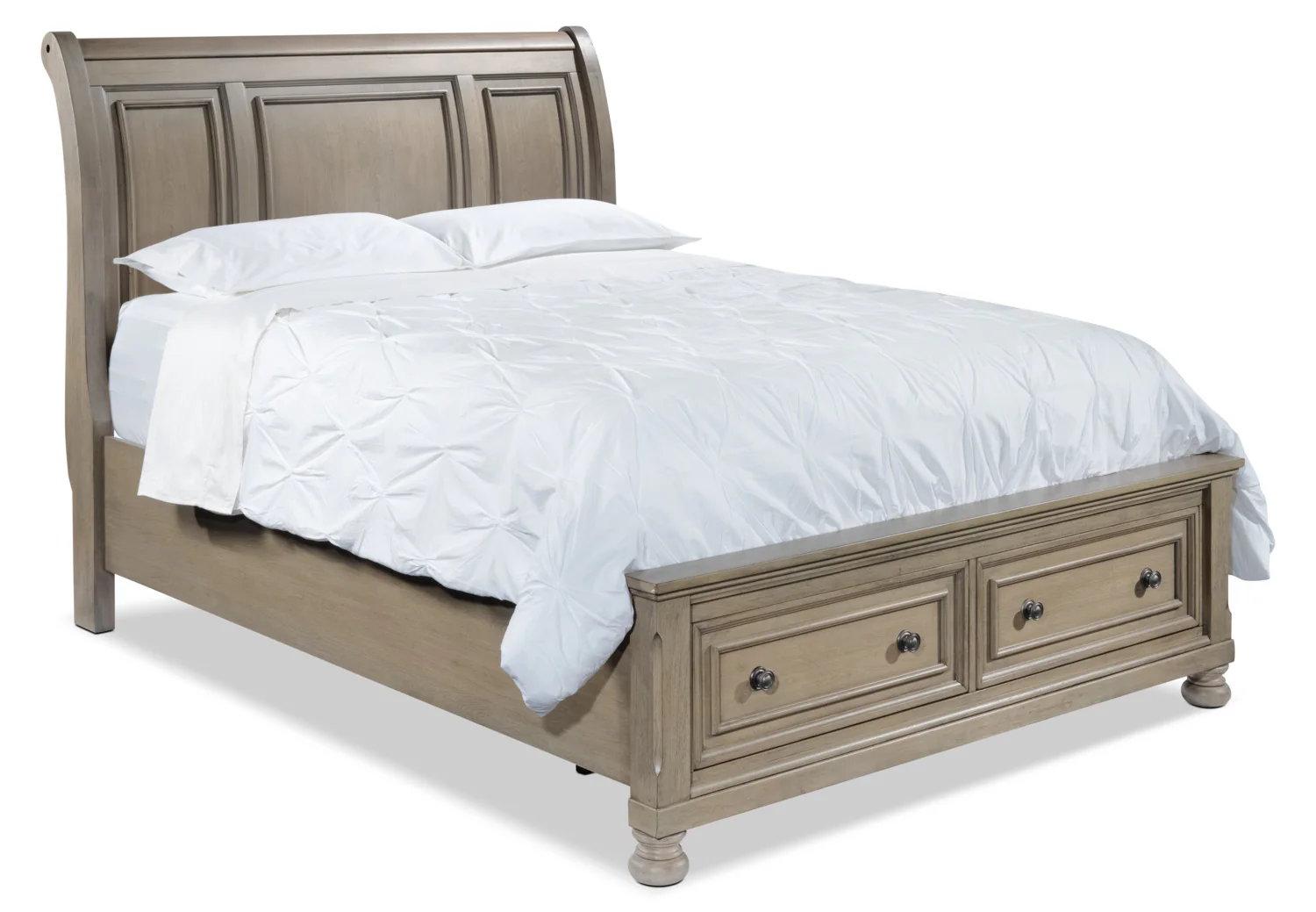 Windchester 6-Piece King Storage Bedroom Package - Grey - Image 3