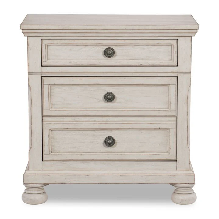 Windchester Night Table - Antique White - Image 3