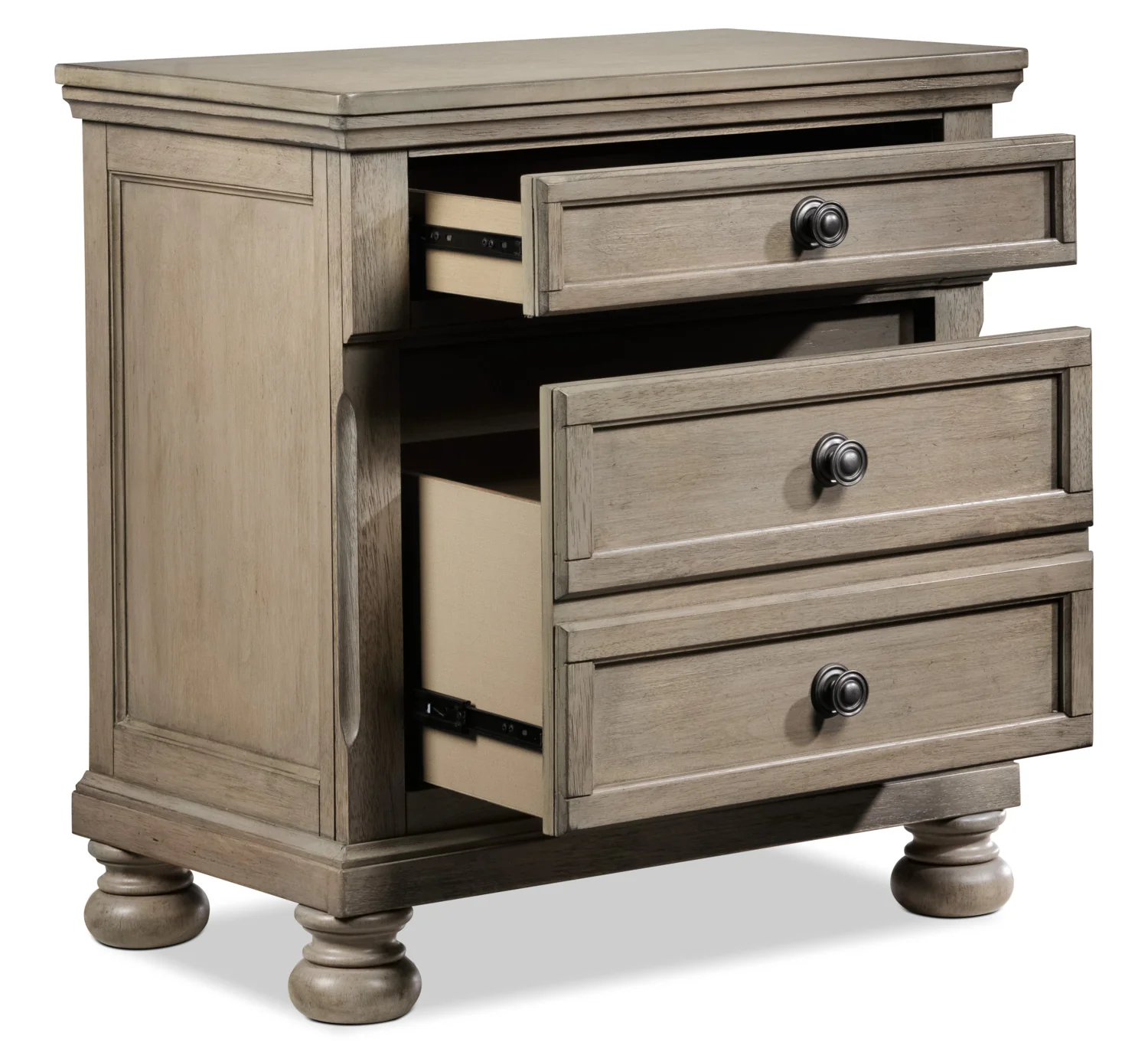 Windchester Night Table - Grey - Image 3