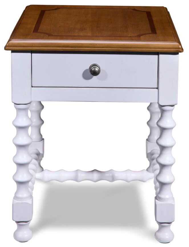 Winslow End Table - Antique White - Image 3