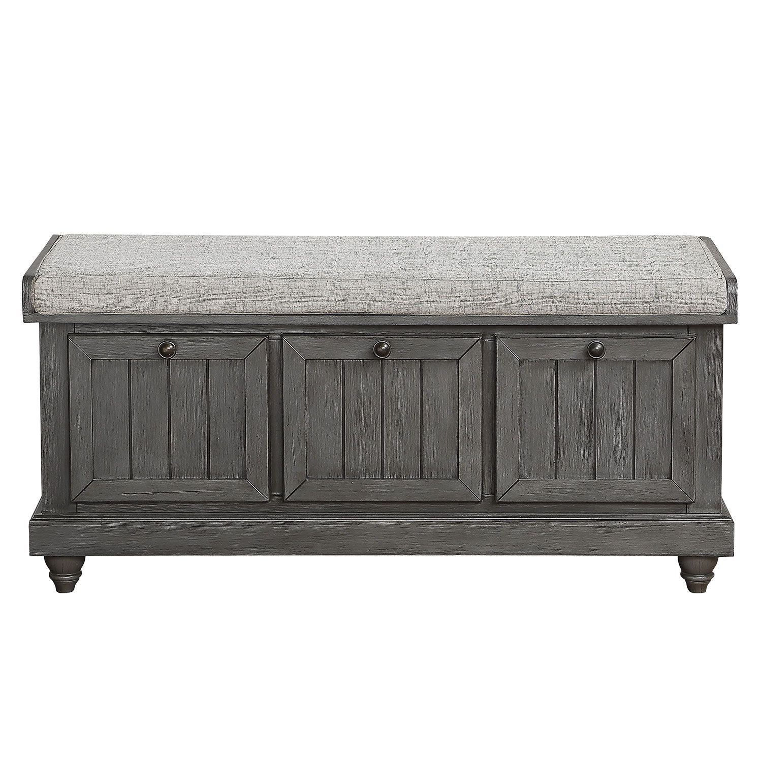 Woodwell Bench - Dark Grey - Image 3