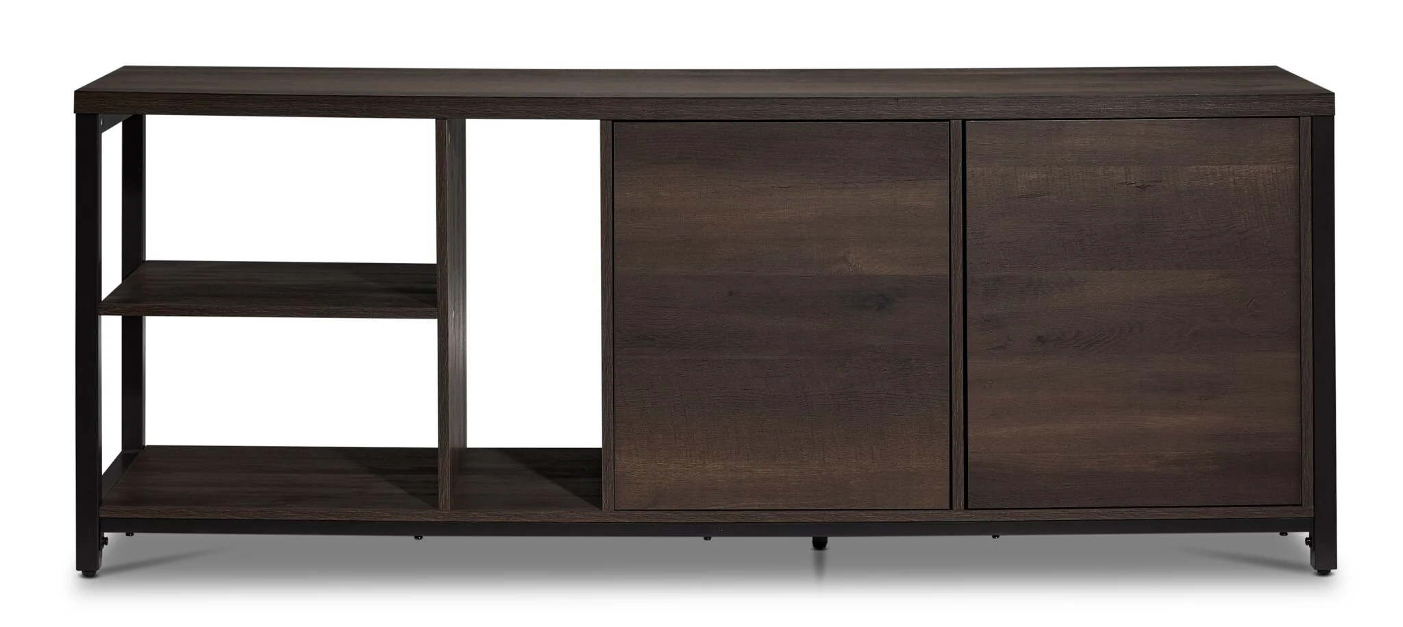 Wyden 65" Gaming TV Stand - Rustic Brown - Image 2