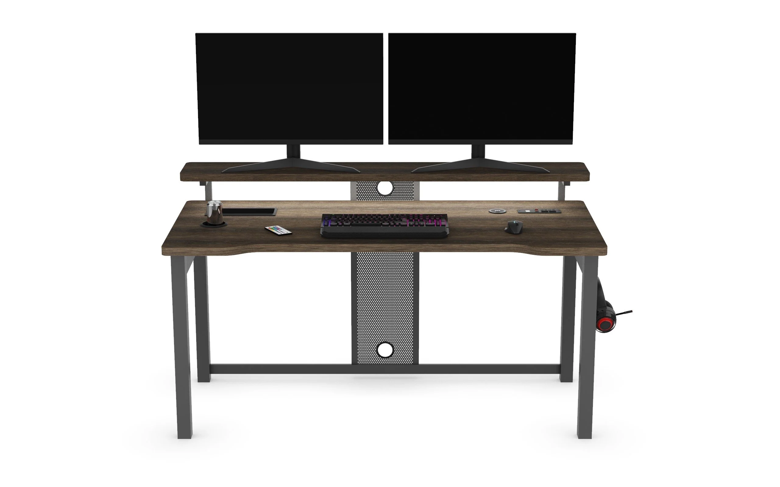 Wyden Desk - Rustic Brown - Image 4