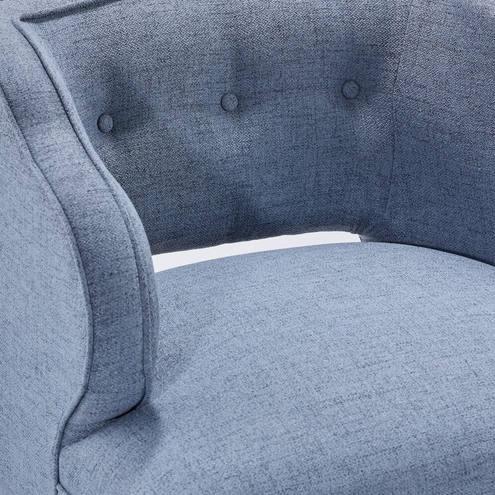 Yeats Accent Chair - Blue - Image 2