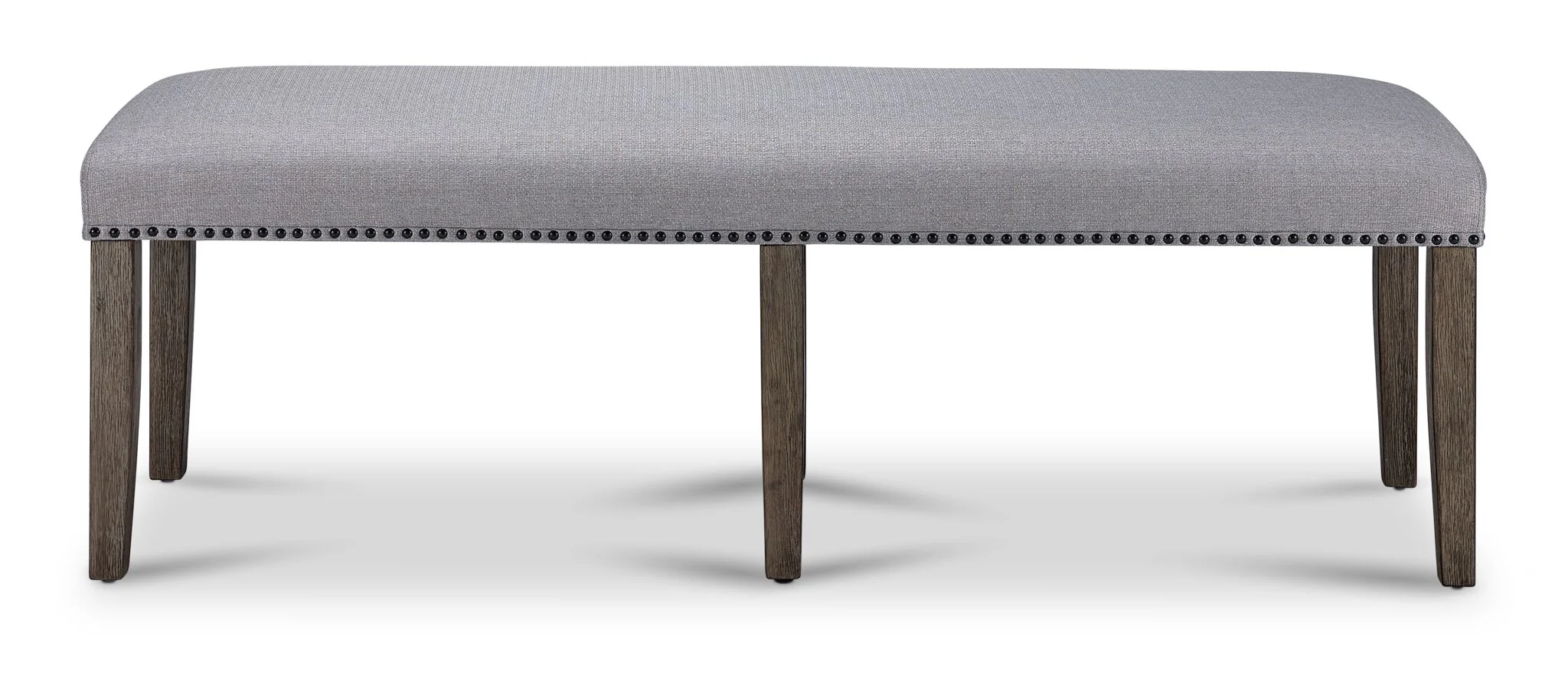 Yorkshire Dining Bench - Warm Grey - Image 2