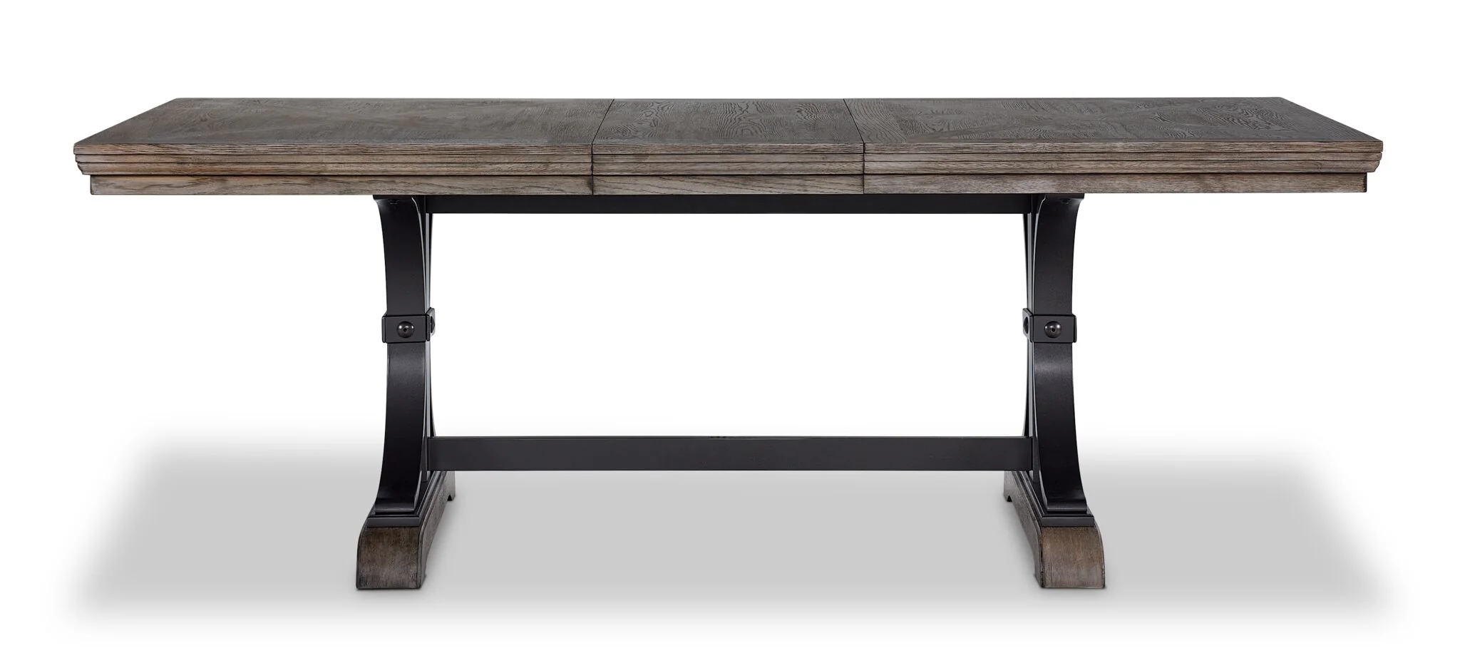 Yorkshire Extendable Dining Table - Warm Grey - Image 2