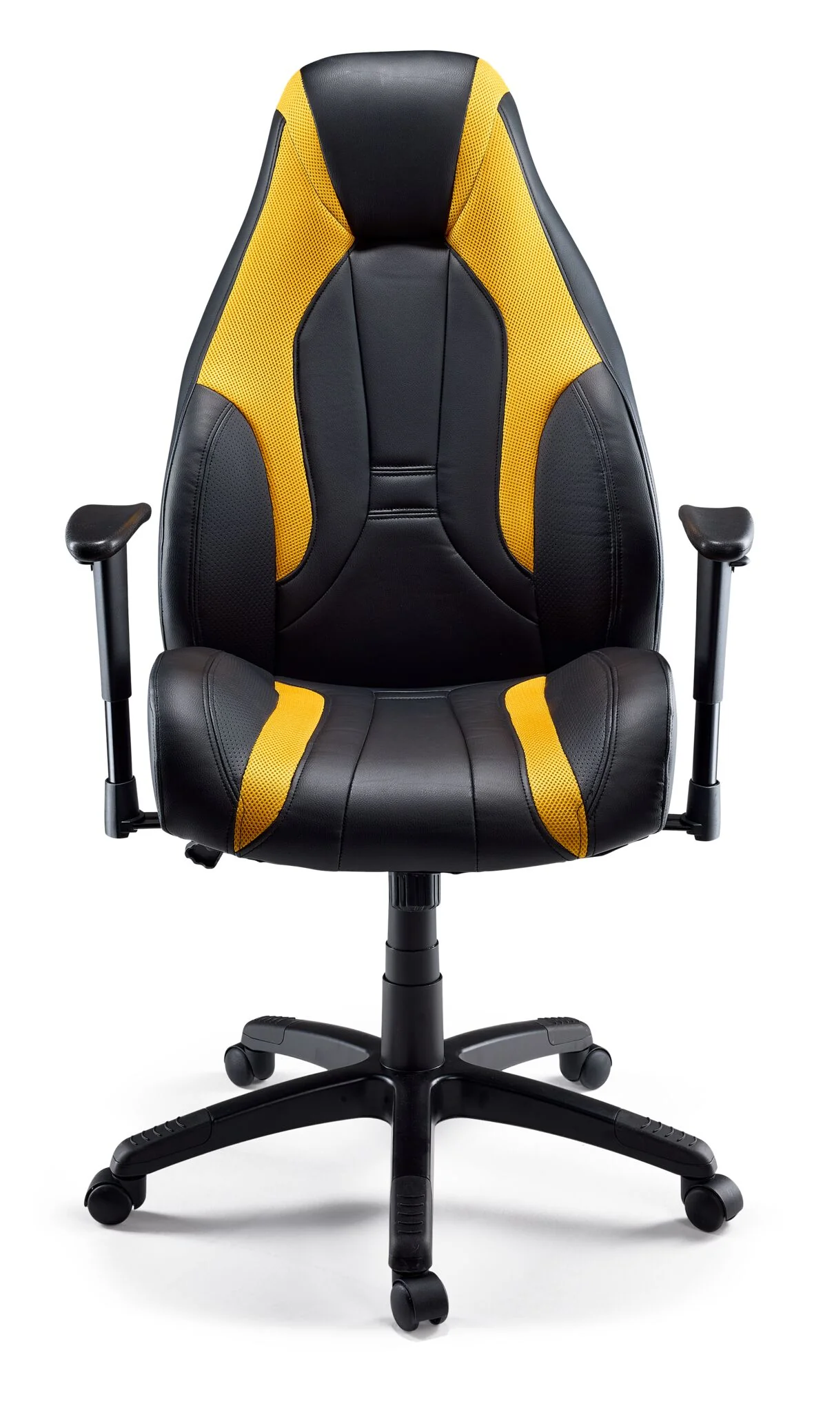 Zane Office Chair - Black, Yellow - Image 2