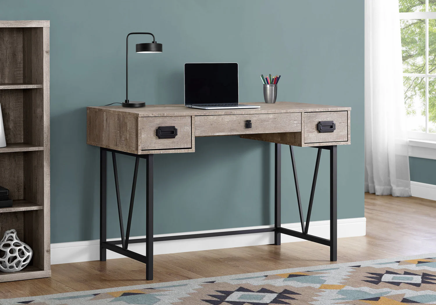 Zava Desk - Taupe - Image 2