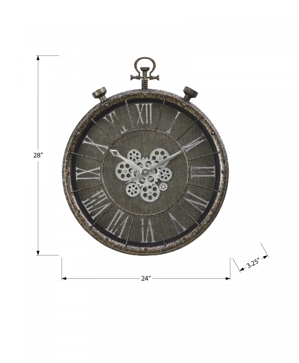 Zenith Clock - Grey - Image 3