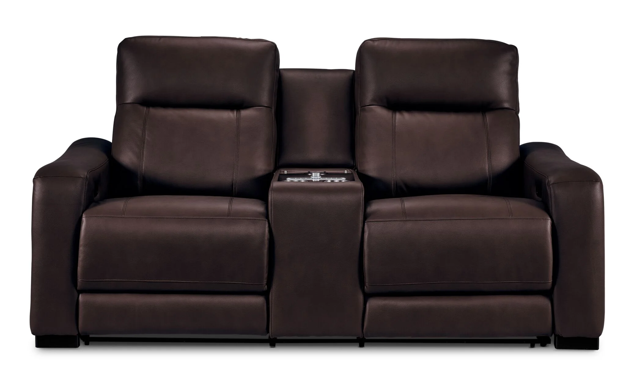 In Harmony - Zeppelin Power Reclining Loveseat - Brown - Image 2