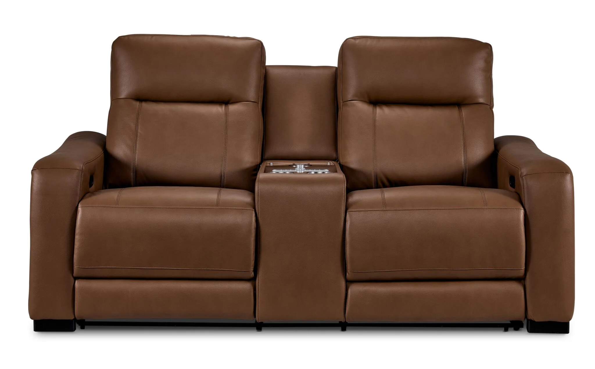 In Harmony - Zeppelin Power Reclining Loveseat - Tan - Image 2