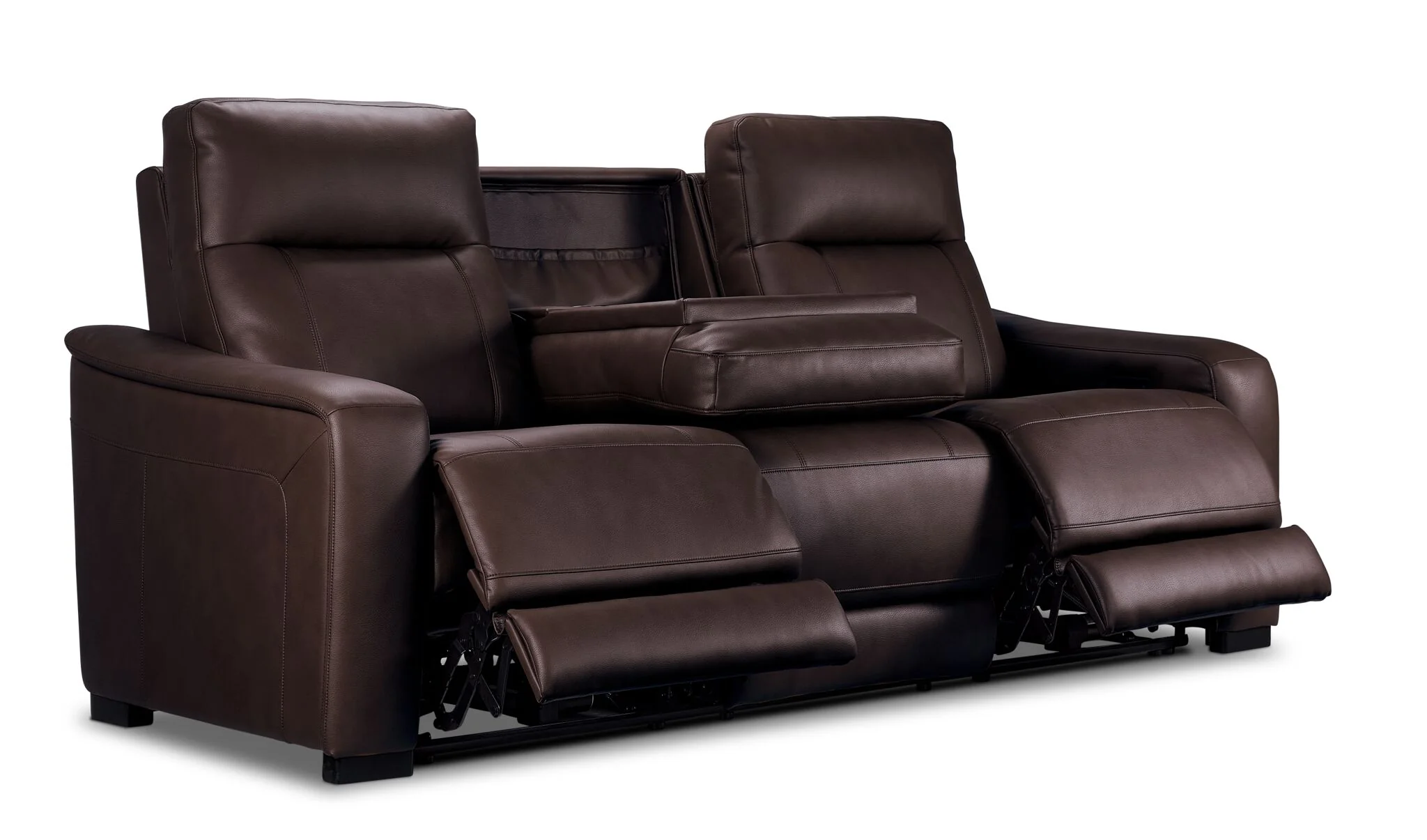 In Harmony - Zeppelin Power Reclining Sofa - Brown - Image 3