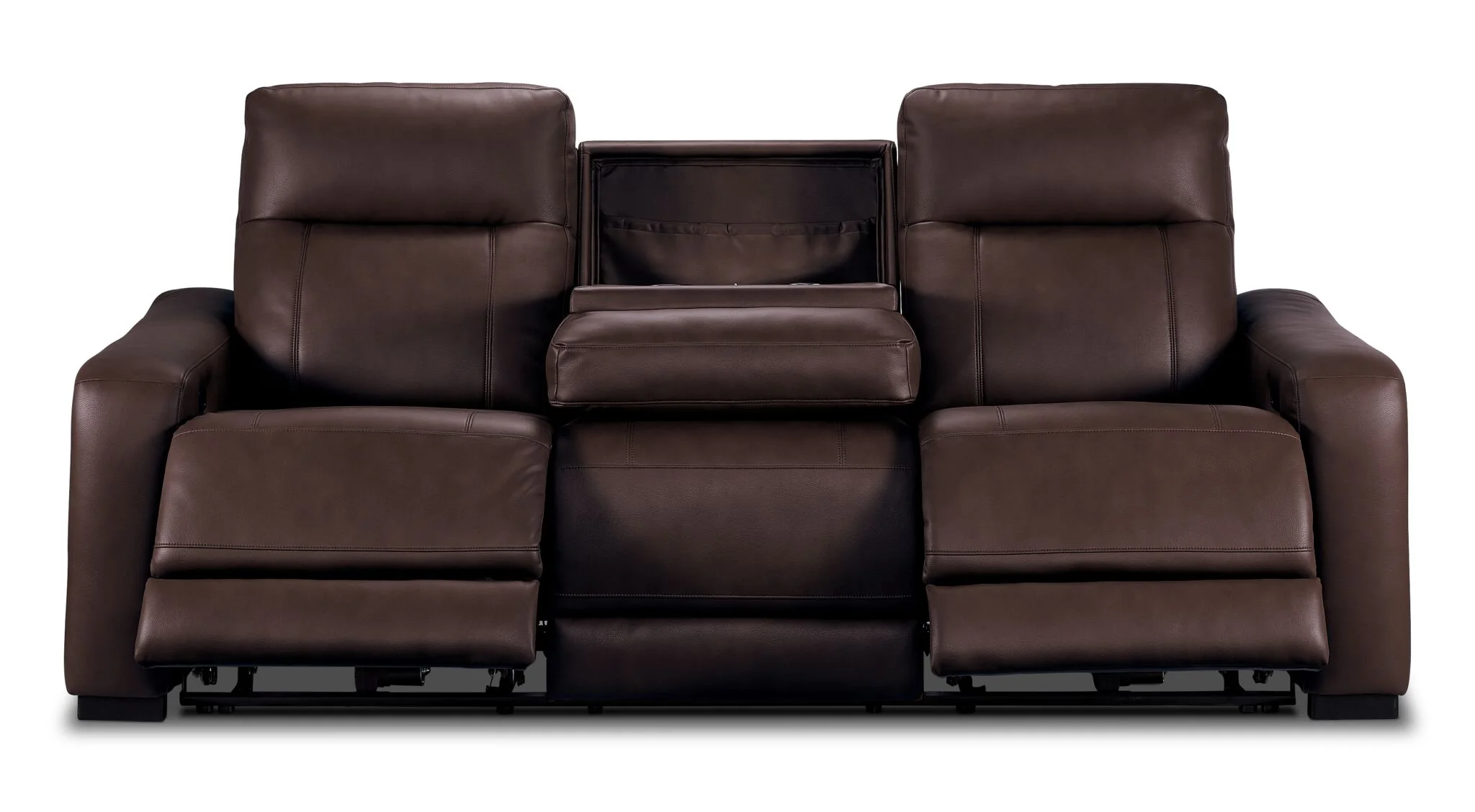 In Harmony - Zeppelin Power Reclining Sofa - Brown - Image 5