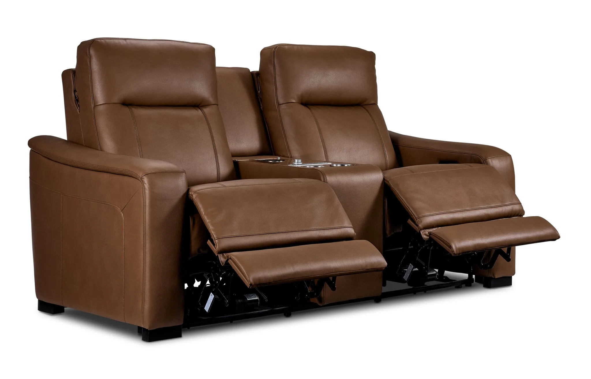 In Harmony - Zeppelin Power Reclining Sofa, Loveseat and Recliner Set - Tan - Image 5