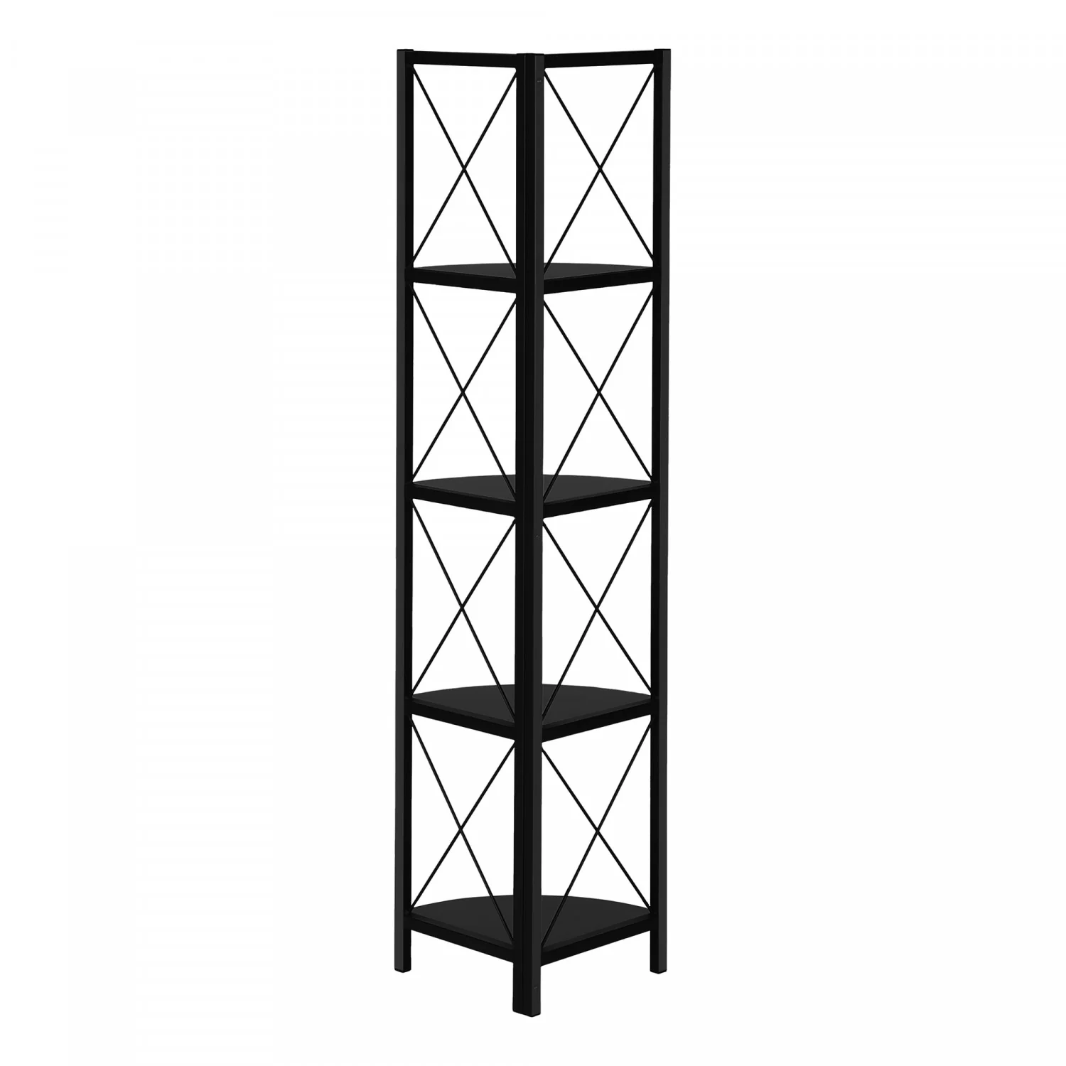 Zeva Bookcase - Black - Image 7