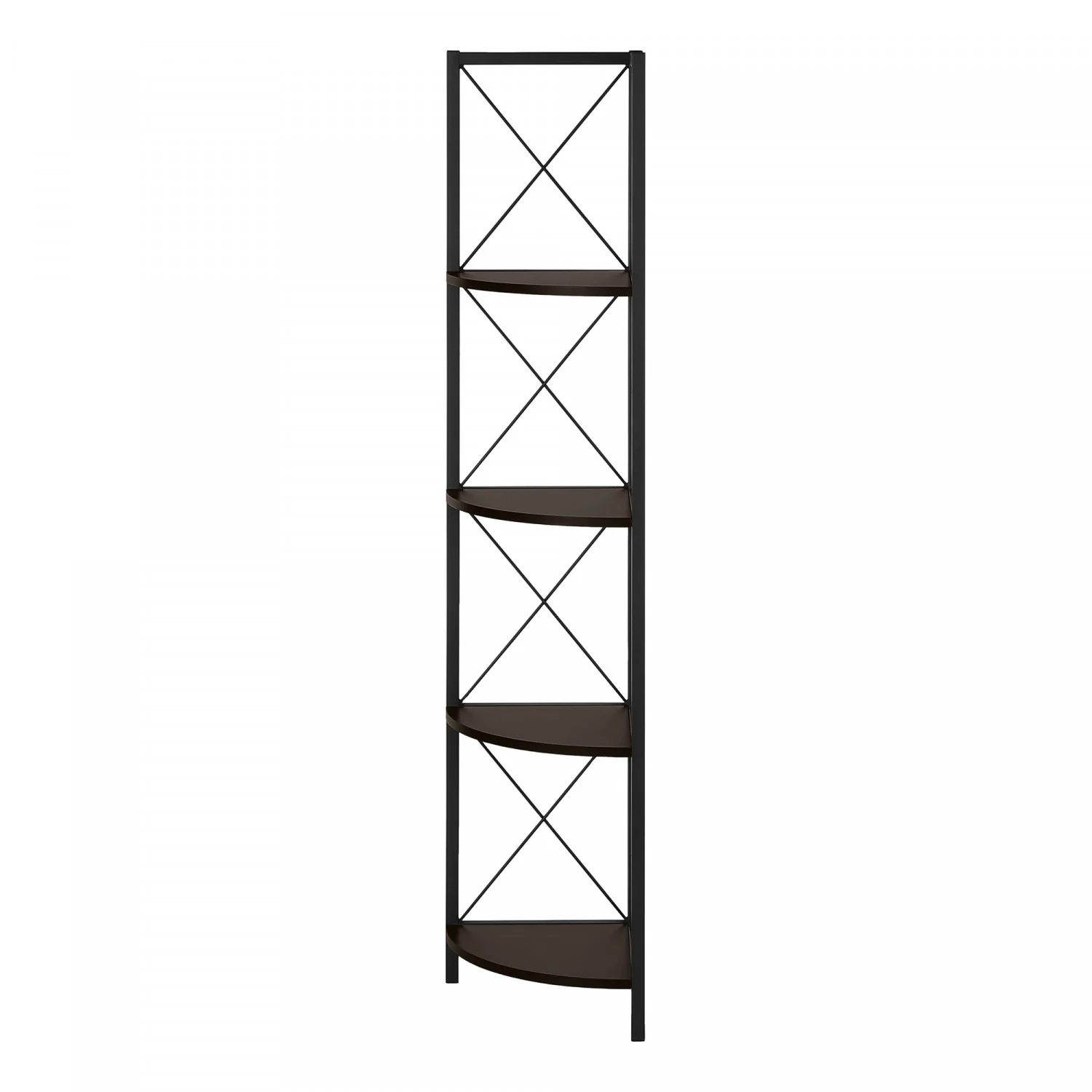 Zeva Bookcase - Dark Brown - Image 6