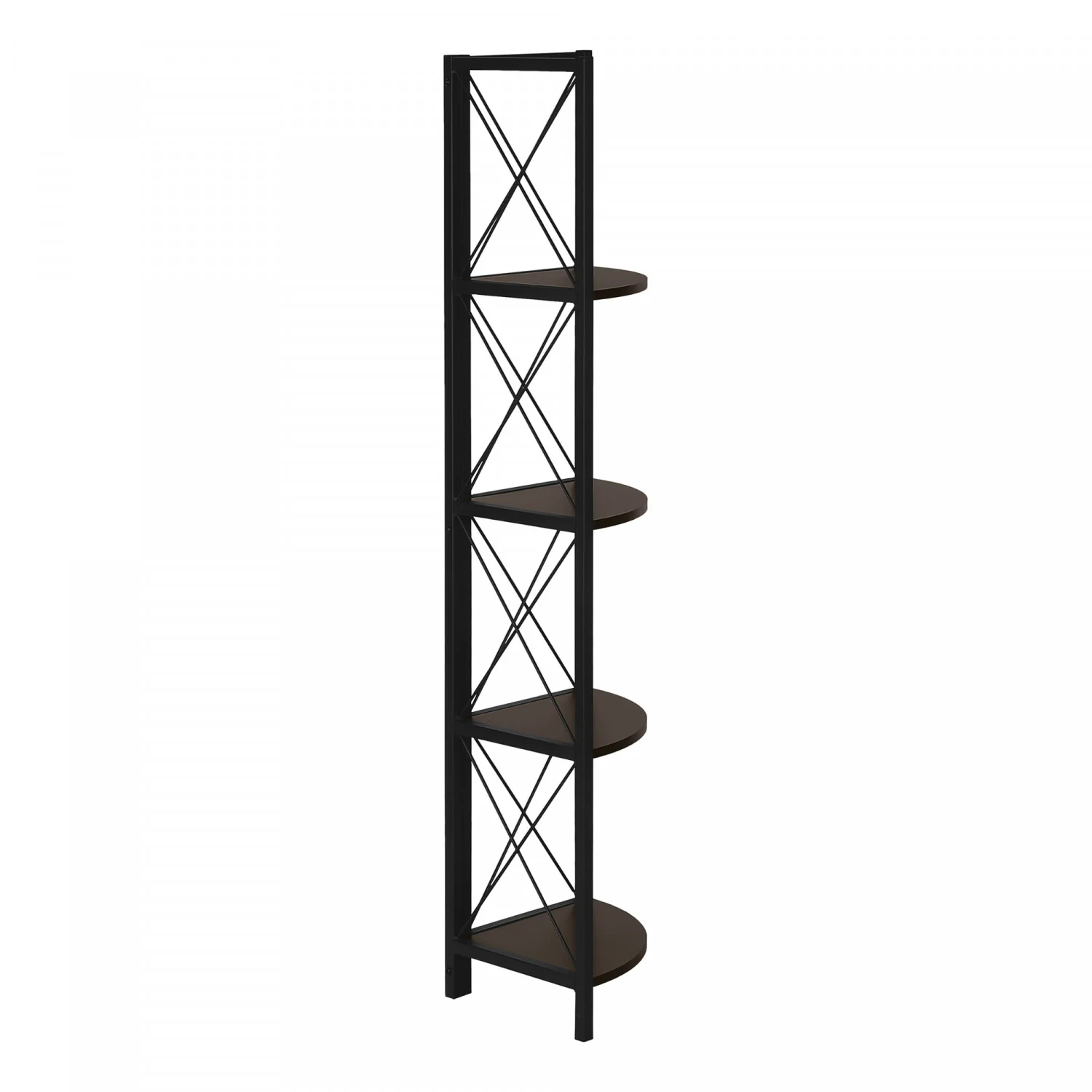 Zeva Bookcase - Dark Brown - Image 8