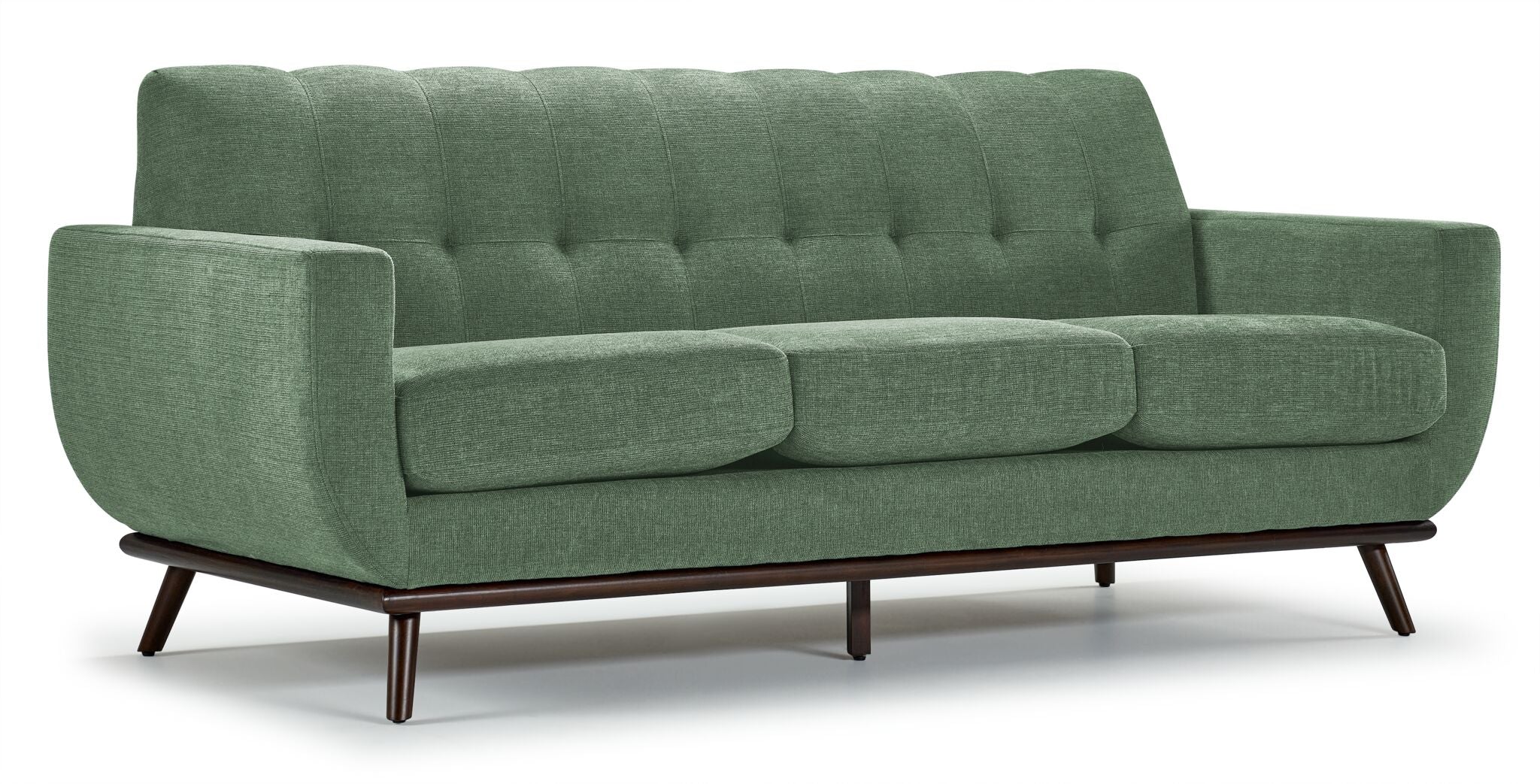 Ziva Sofa and Loveseat Set - Green - Image 2