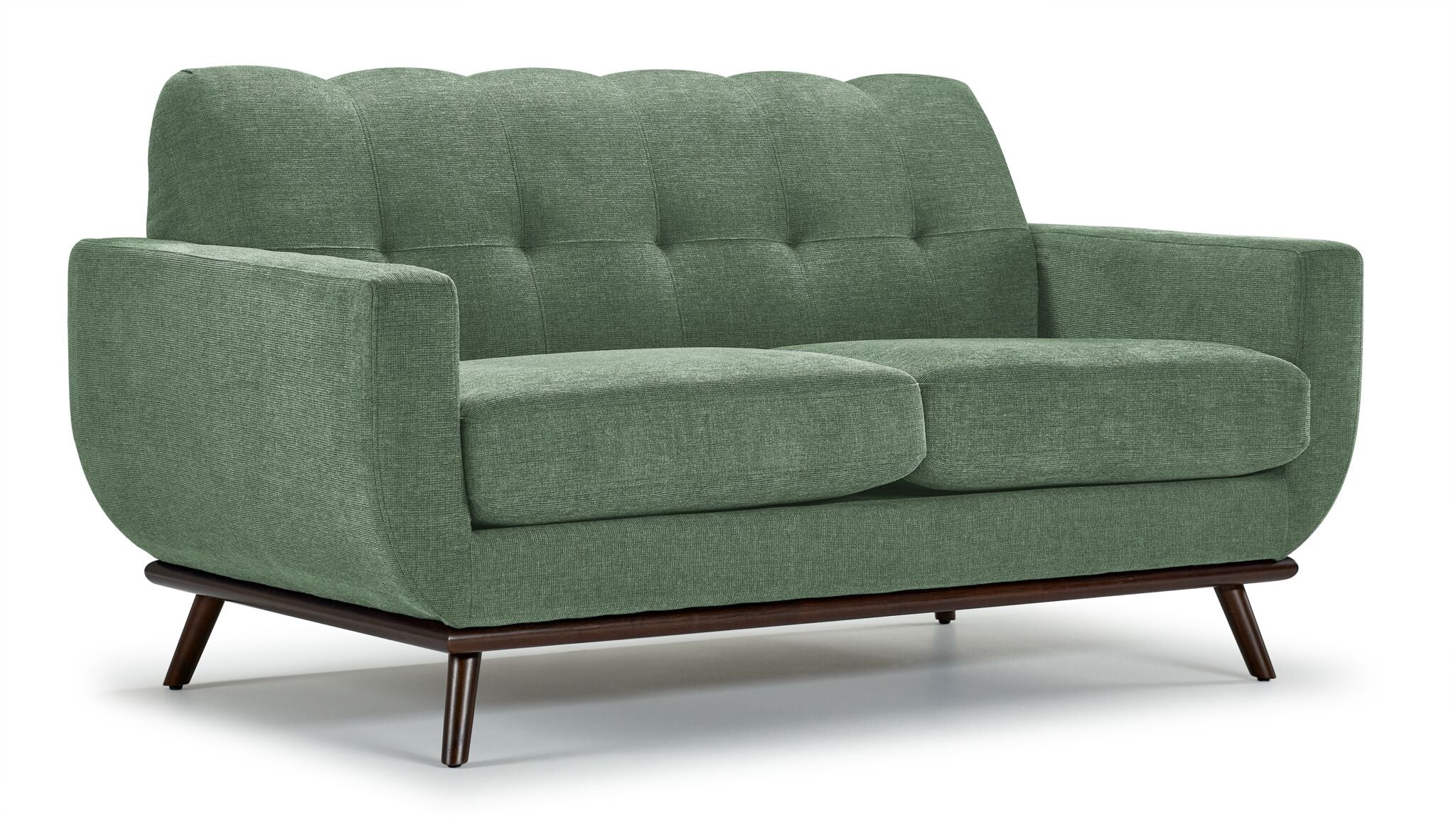 Ziva Sofa and Loveseat Set - Green - Image 3
