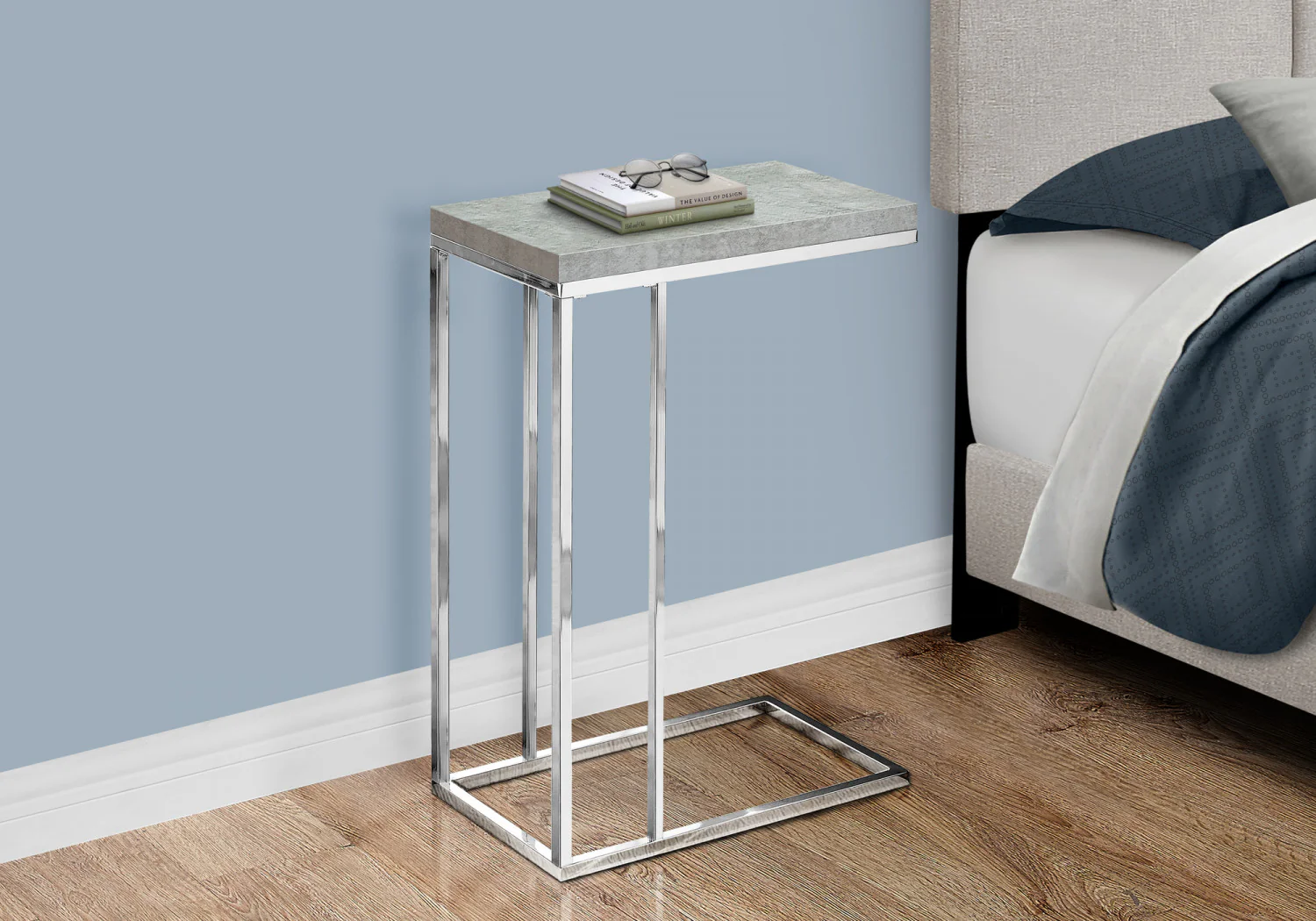 Zivo Side Table - Grey - Image 6