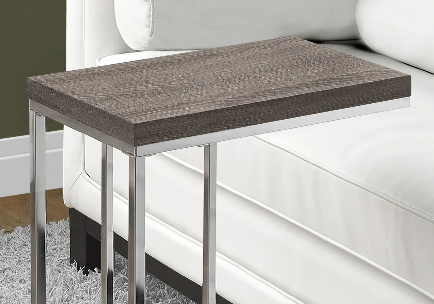 Zivo Side Table - Taupe - Image 5