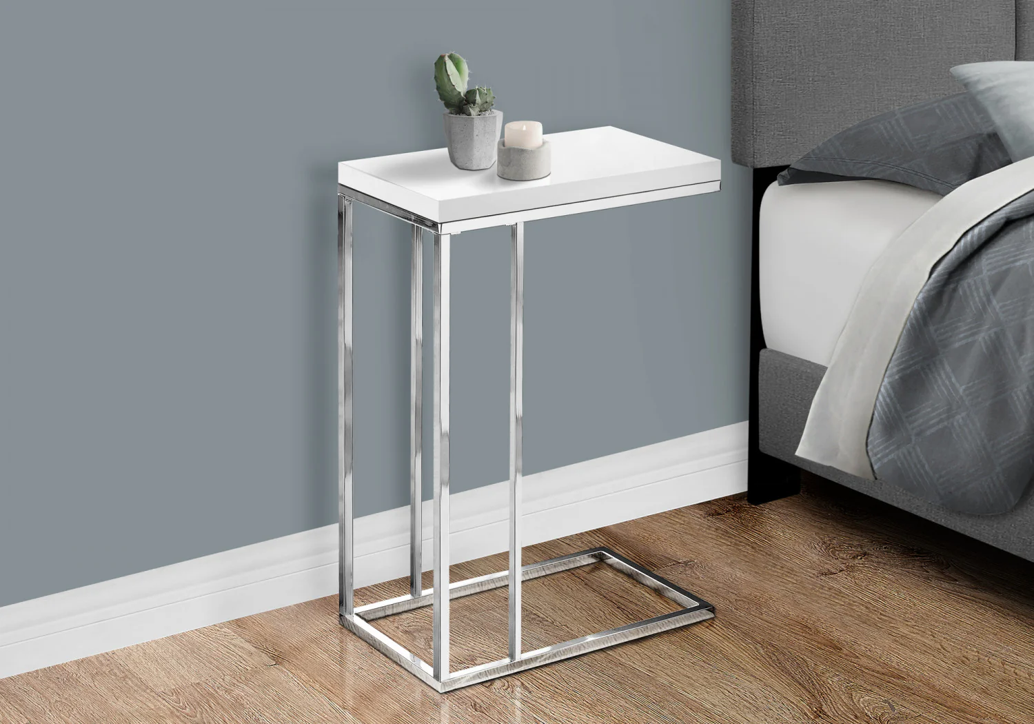 Zivo Side Table - White - Image 6