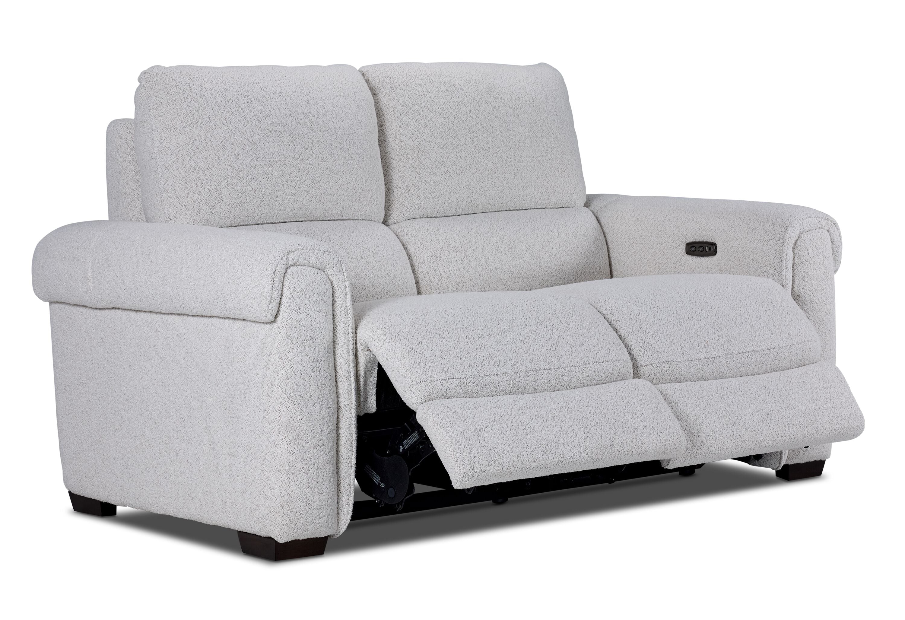 Zoey Power Reclining Sofa, Loveseat and Recliner Set - Natural - Image 3
