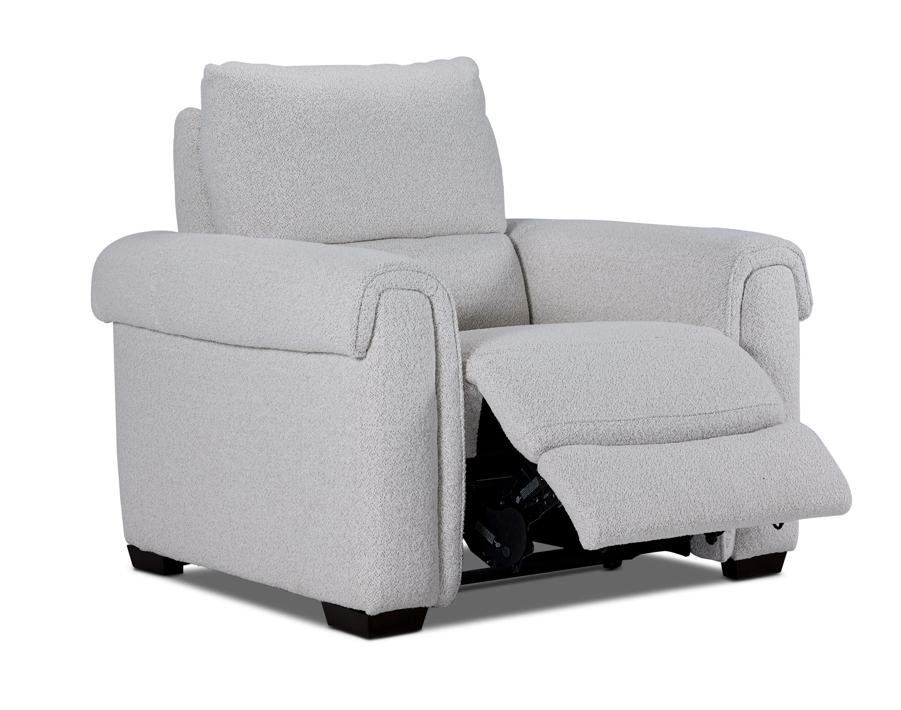 Zoey Power Reclining Sofa, Loveseat and Recliner Set - Natural - Image 4