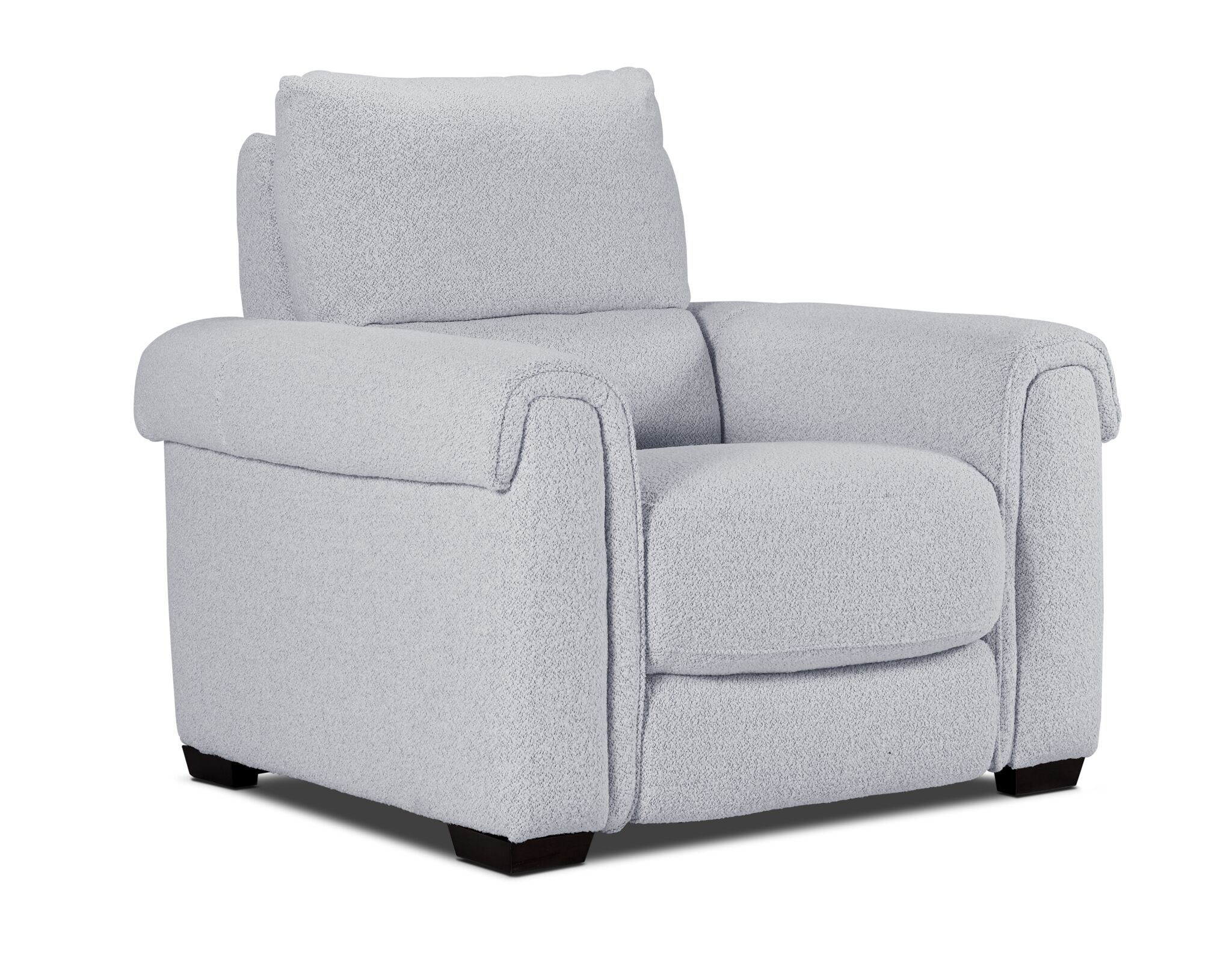 Zoey Power Reclining Sofa, Loveseat and Recliner Set - Snow - Image 4